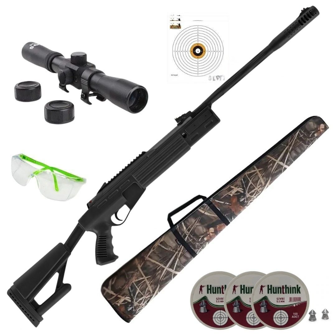 Hatsan Airtact 5.5mm Havalı Tüfek (Kampanyalı Set)