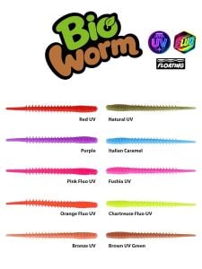 Fujin Bio Worm 6cm Floating Sıvılı Kokulu Lrf Silikonu