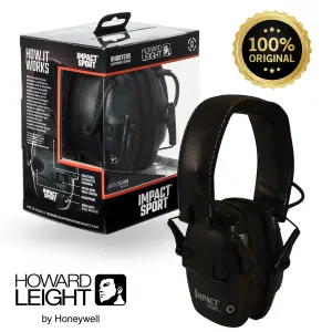 Howard Leight Impact Sport Sound SIYAH (Elektronik Atış Kulaklığı)