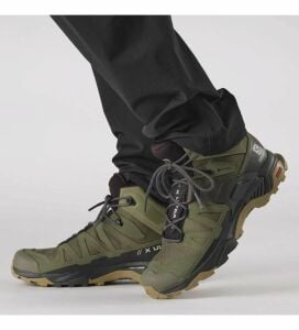 Salomon  X Ultra 4 Mid Gtx Deep Lichen/Green Peat/Kelp Erkek Outdoor Bot