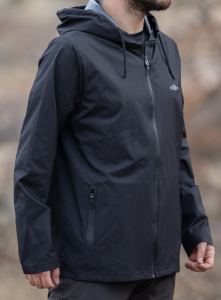 Gray Hıll Su Geçirmez İçi Mebranlı Düz Mercan Yağmurluk