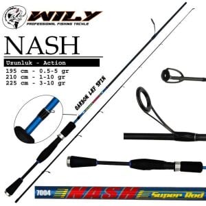 Wily Nash 2.25m 3-10gr Lrf Kamışı