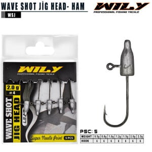 Wily Wave Shot Jighead - 2 gr