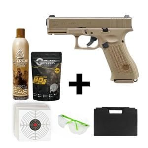 UMAREX Glock 19X + Green Gas + 0.20gr BB + Taşıma Çantası + Atış Gözlüğü
