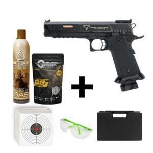 EMG / Taran Tactical Combat Master + Green Gas + 0.20gr BB + Taşıma Çantası + Atış Gözlüğü
