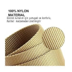 Gray Hill Kobra Kemer 125 Cm X 3.8 Cm - Taktik Outdoor ve Koruma Pantolon Kemeri Bej