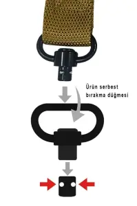 Gray Hill Mpt Askı Kayışı Siyah