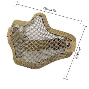 Gray Hill Airsoft Tel Maske Bej