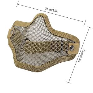 Gray Hill Airsoft Tel Maske Bej