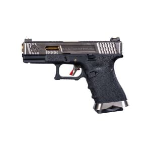 We Glock 19 T1 Silver Airsoft Tabanca