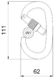 CT PILLAR EVO KARABINA