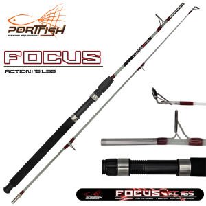 Portfish Focus 120 cm Vidalı Dolgu Tekne Kamışı 15 lbs