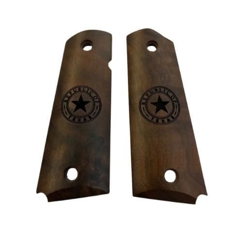 Tisaş Zig-M1911 | Zig M1 Ahşap Teksas Logolu Kabza