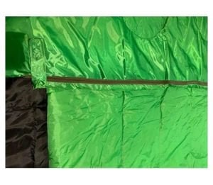 Dolphin Rock Dört Mevsim Kamp Tek Kişilik Yetişkin Uyku Tulumu Yeşil