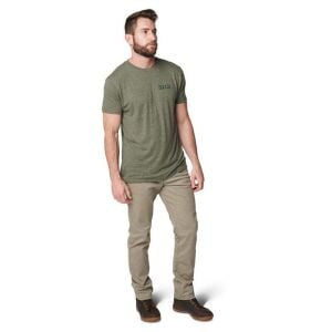 5.11 TIRBLENT LEGACY S/S MILITARY YESIL T-SHIRT
