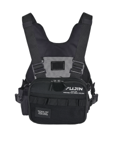 Fujin Tactical Vest Black Balıkçı Çantası
