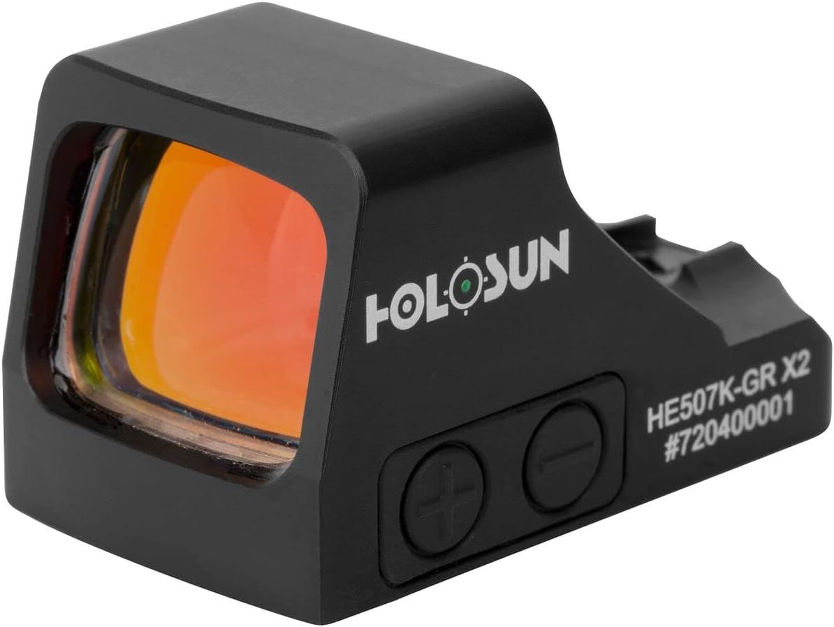 Holosun HE507K-GR X2 Classic Multi-Reticle Green Dot (2 MOA & 32 MOA Circle)