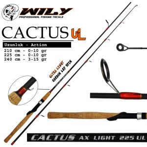 Wily Cactus 225 cm Lrf Kamış 0 - 10 gr
