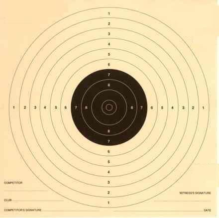 TABANCA HEDEF KAGIDI