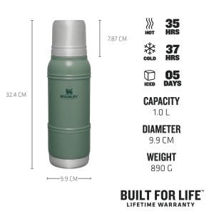 Stanley The Artisan Thermal Bottle - 1.0L Yeşil Termos