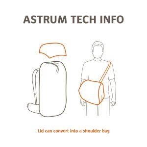 Vaude Astrum EVO 70+10L Trekking Sırt Çantası 15950-010