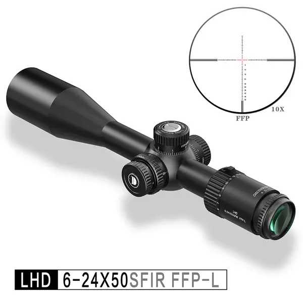 Discovery Optics LHD 6-24X50SFIR FFP L Tüfek Dürbünü