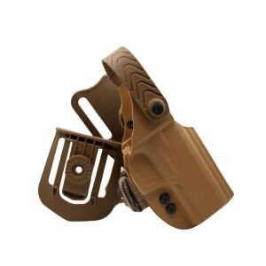 Tisaş Px9 Gen3/Duty Alçak Taşıma Bel Bacak Kılıfı Tan Seviye 2