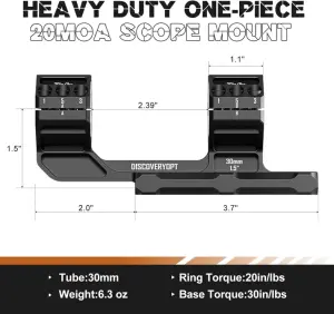 Discovery Optics Heavy Duty Cantilever Dürbün Montaj Ayağı - 34 mm