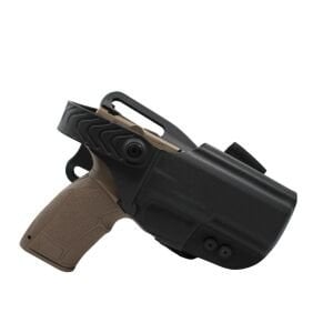 Tisaş Px9 Gen3/Duty Alçak Taşıma Bel Bacak Kılıfı Siyah Seviye 2