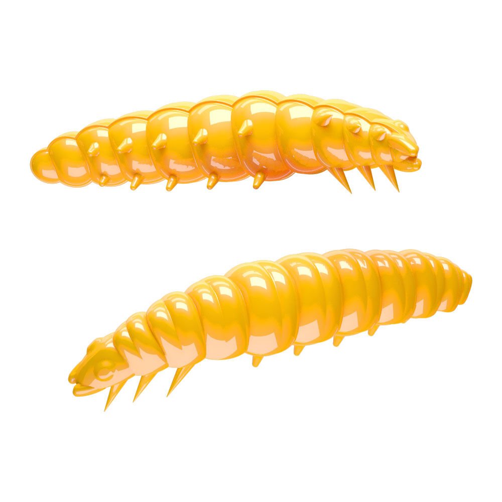 Libra Lures Larva Cheese Suni Yem - 35 mm 008 - DARK YELLOW
