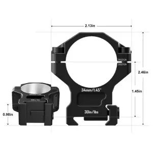 Discovery Optics 34mm Alüminyum Dürbün Montaj Ayağı
