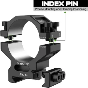 Discovery Optics 34mm Alüminyum Dürbün Montaj Ayağı