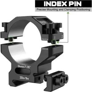 Discovery Optics 25.4mm Alüminyum Dürbün Montaj Ayağı