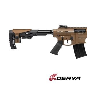 Derya MK12 Bronz Elite Set - Vortex Crossfire Red Dot + Dikey Tutamak + Toughsoul 1250 Lümen Fener