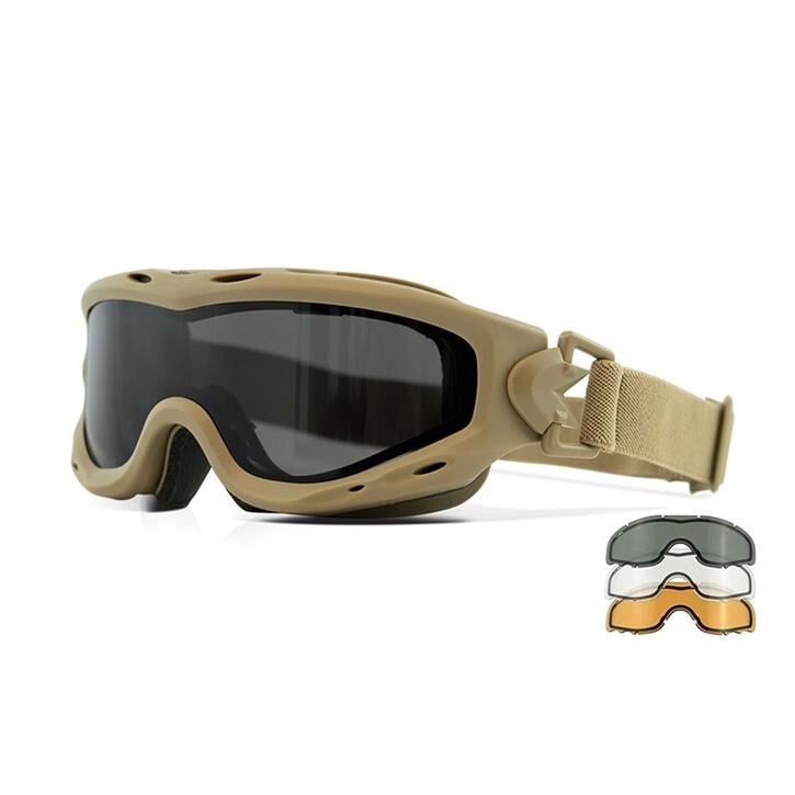 WILEY X SPEAR DUAL Balistik Goggle[3Lens]