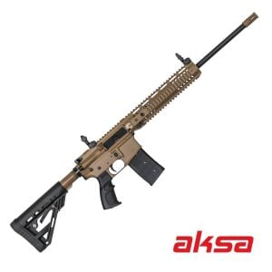 Aksa Crossfire T-14 FDE Çöl Elite Set - Vortex Crossfire Red Dot + Yarım Tutamak + Toughsoul 1250 Lümen Fener