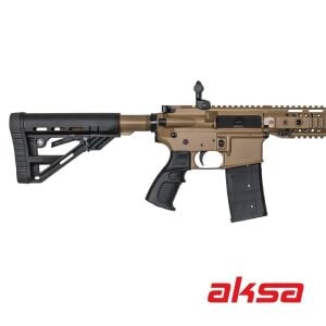Aksa Crossfire T-14 FDE Çöl Elite Set - Vortex Crossfire Red Dot + Yarım Tutamak + Toughsoul 1250 Lümen Fener