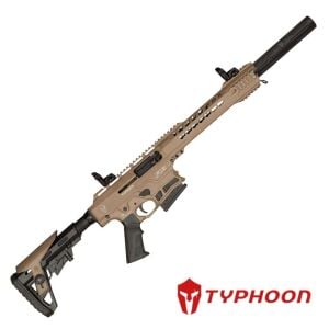 Typhoon F12 Toprak Elite Set - Vortex Crossfire Red Dot + Yarım Tutamak + Skywoods 1200 Lümen Tüfek Feneri