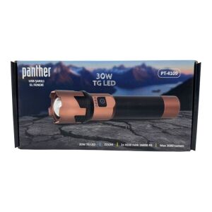 PANTHER PT-4109 USB ŞARJLI EL FENERİ