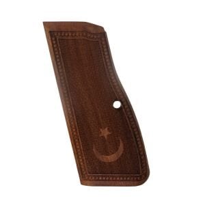 Zig 14 - Browning Türk Bayrağı Logolu Ahşap Kabza