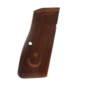 Zig 14 - Browning Türk Bayrağı Logolu Ahşap Kabza