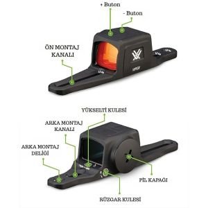 Vortex Viper Shotgun Enclosed Micro Red Dot (3 MOA)