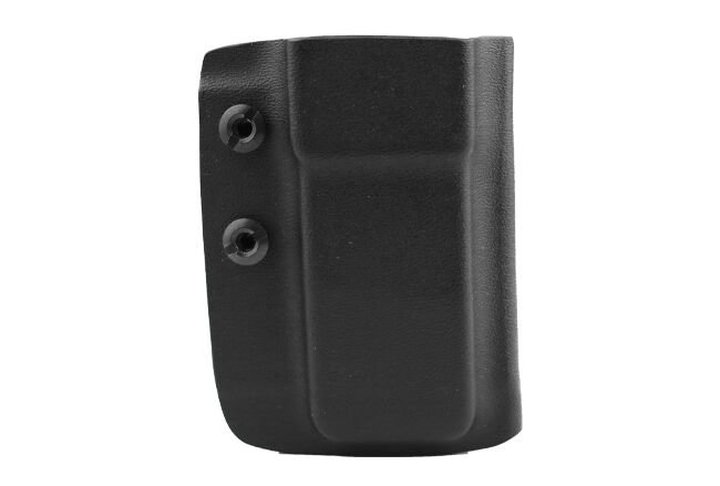 Kydex Universal Tekli Şarjör Kılıfı - Siyah