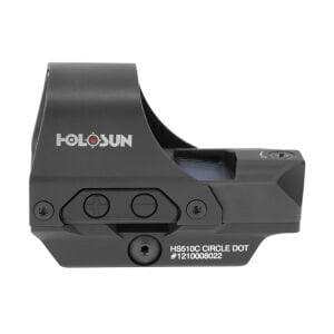 Holosun HS510C Solar Multi-Reticle Open Reflex Sight (2 MOA & 65 MOA Circle)