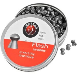 Hatsan Flash 5,5 mm Havalı Saçması 18,13 Grain - 250 Adet