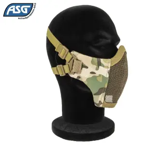 Asg Çene Korumalı Kamuflaj Ağız Maskesi