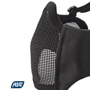 Asg Kulak ve Ağız Korumalı Airsoft Maske Siyah