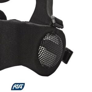Asg Kulak ve Ağız Korumalı Airsoft Maske Siyah