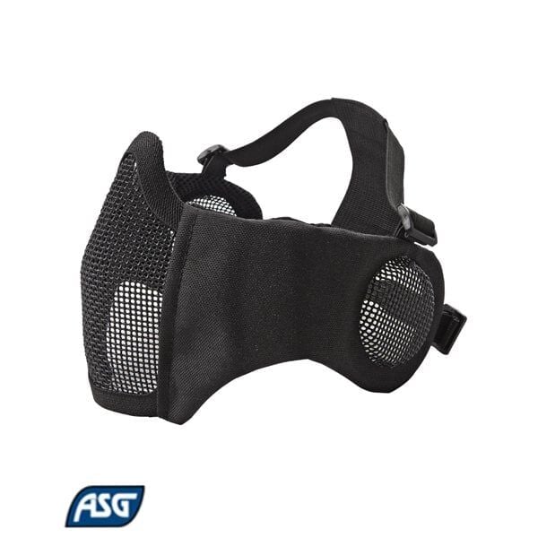 Asg Kulak ve Ağız Korumalı Airsoft Maske Siyah