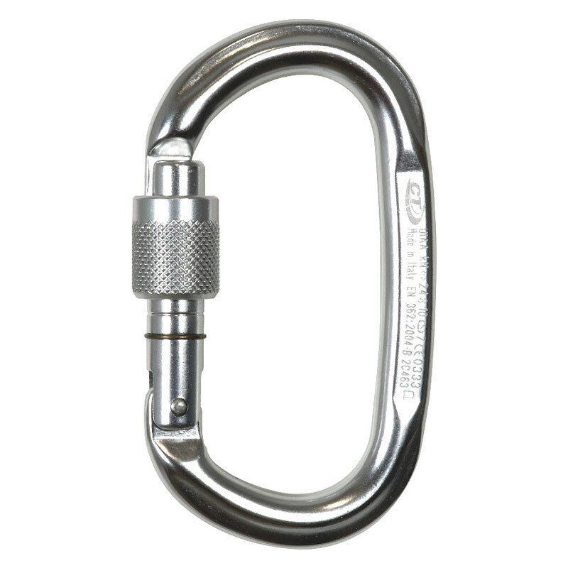 CT PILLAR ALUMINYUM OVAL KILITLI KARABINA